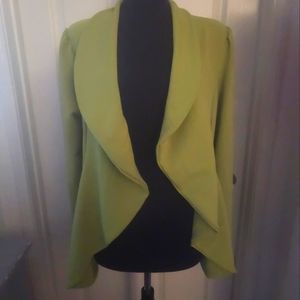 Women's lime green Blazer